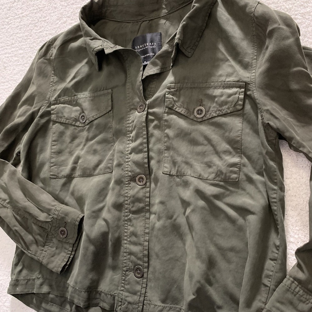 Sanctuary Women's Olive‎ Green M Jacket